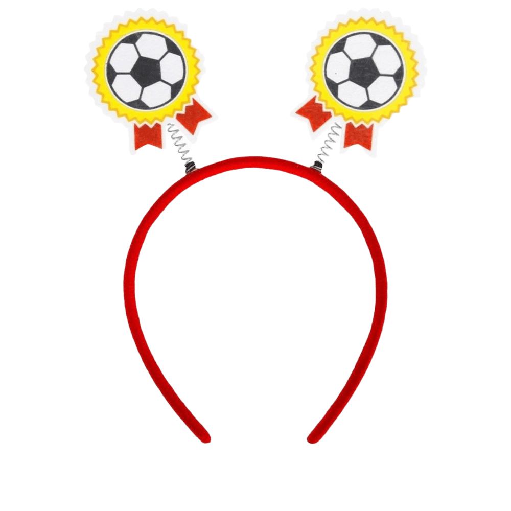 Plastic Soccer Fan Headband Charming Design Cheering Hair Band Photo Props