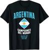 World Cup 2026 T Shirt, Argentina 2022 World Cup Champion Lot Unisex T-Shirt