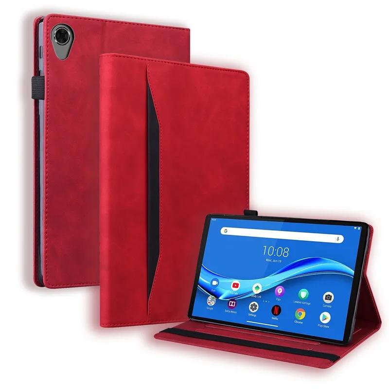 Folio PU Leather Business Wallet Cover for Funda Lenovo Tab M8 4th Gen 8" Tablet Case TB301FU TB300FU TB300XU TPU Back Coque