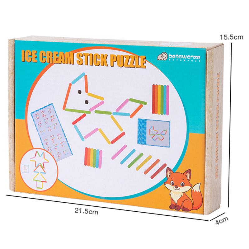 First-Class Children S Top-Grade Colored Ice Top-Grade Cream First-Class Sticks Superior-Grade Puzzle First-Class Creative Premium-Quality