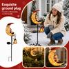 Strombetriebene Weihnachts-Gartensteckerleuchten Außen Dekoration für Hof Terrasse Gehweg