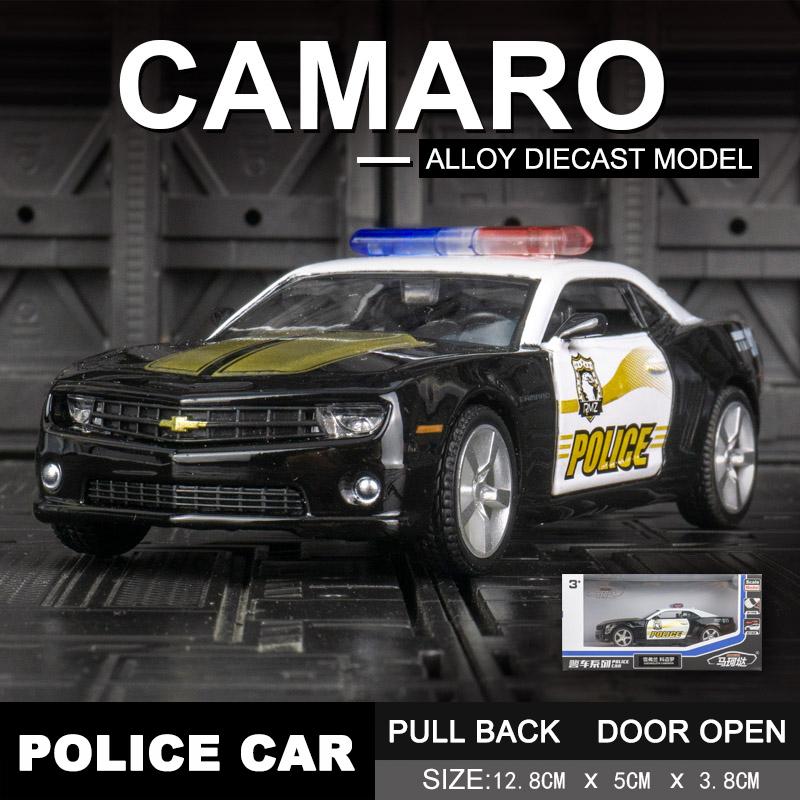 1/36 Police Car Series Alloy Diecast Models Car Toy For Gifts Collections Decorations