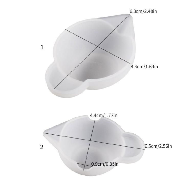 Cup Dispenser Silicone Mold DIY Epoxy Resin Mould Mixing Cup Mold Mini Measuring