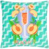 Peachy Abstract Outdoor Cushion Cover