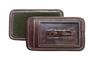 Moquette Pass Case Hankyu Bus Genuine Leather Golden Olive Commuter Holder [NIPPONSEAL]