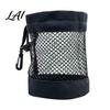 Durable Golf Ball Bag Portable Storage Bag Drawstring Mesh Pouch for Accessory Gear Holder Organizer Gift Men Women Golfer with Hook