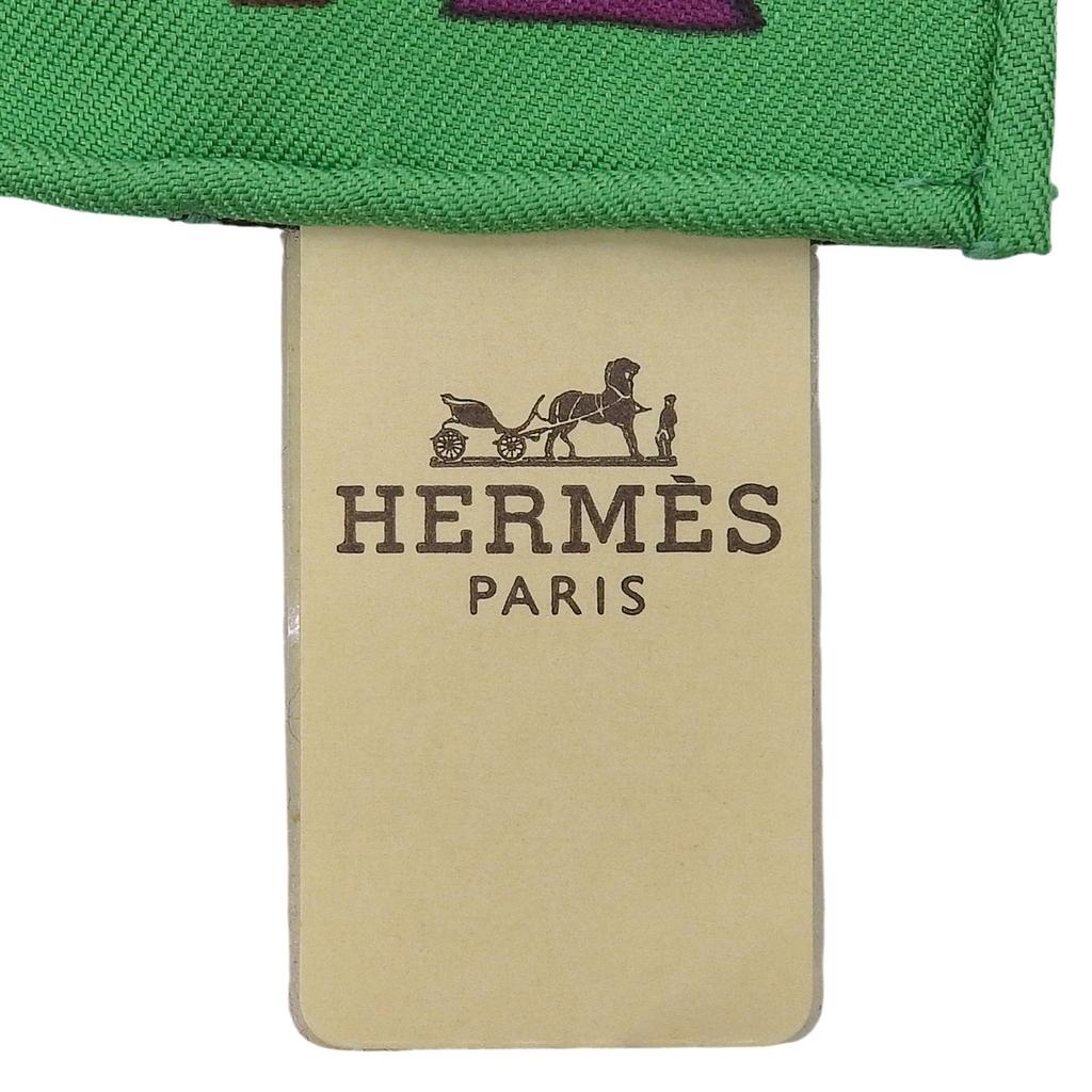 Makelloser HERMES Schal ZENOBIE REINE DE Zenobia, Königin von Palmyra Seide Damen Gebraucht