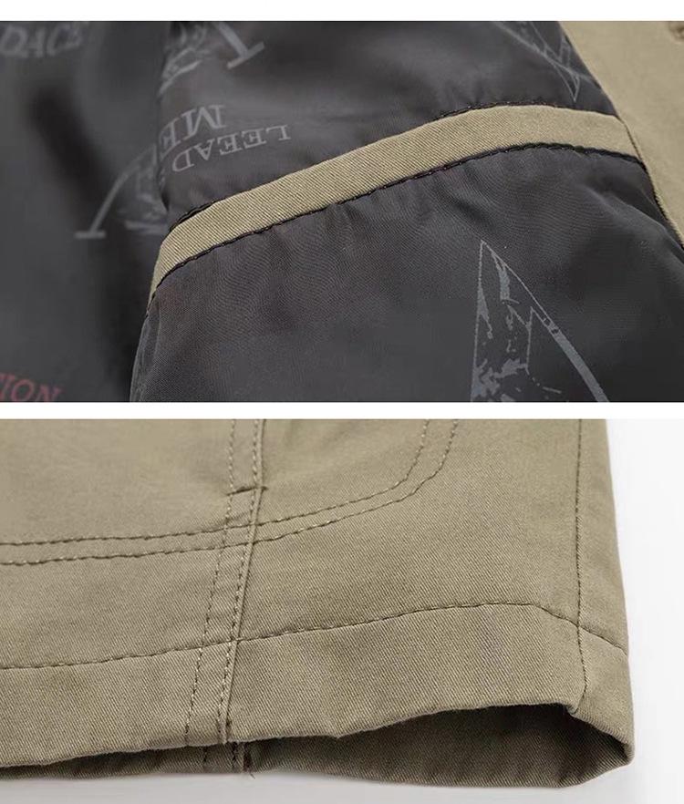 2024 Men's Pure Cotton Business Jacket for Middle-Aged and Elderly - Spring and Autumn Casual Wear