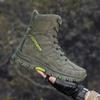 Mode Neue Herren Wüstenkampfstiefel Outdoor Safari Wandern Campingstiefel Freizeitsport Bergsteigen Herrenschuhe