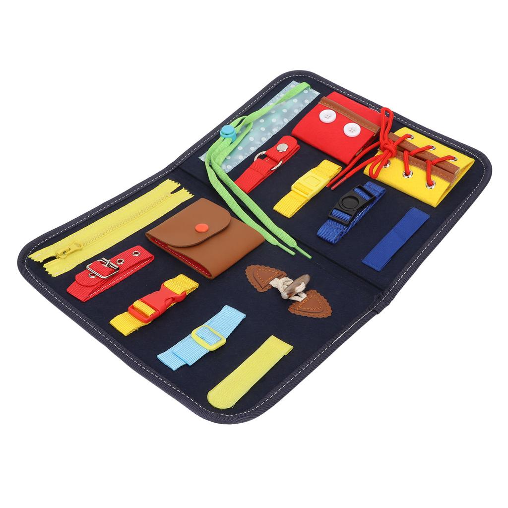 Montessori Sensory Board Learning Fine Motor Skills Sensory Activity Board for Kids Toddlers