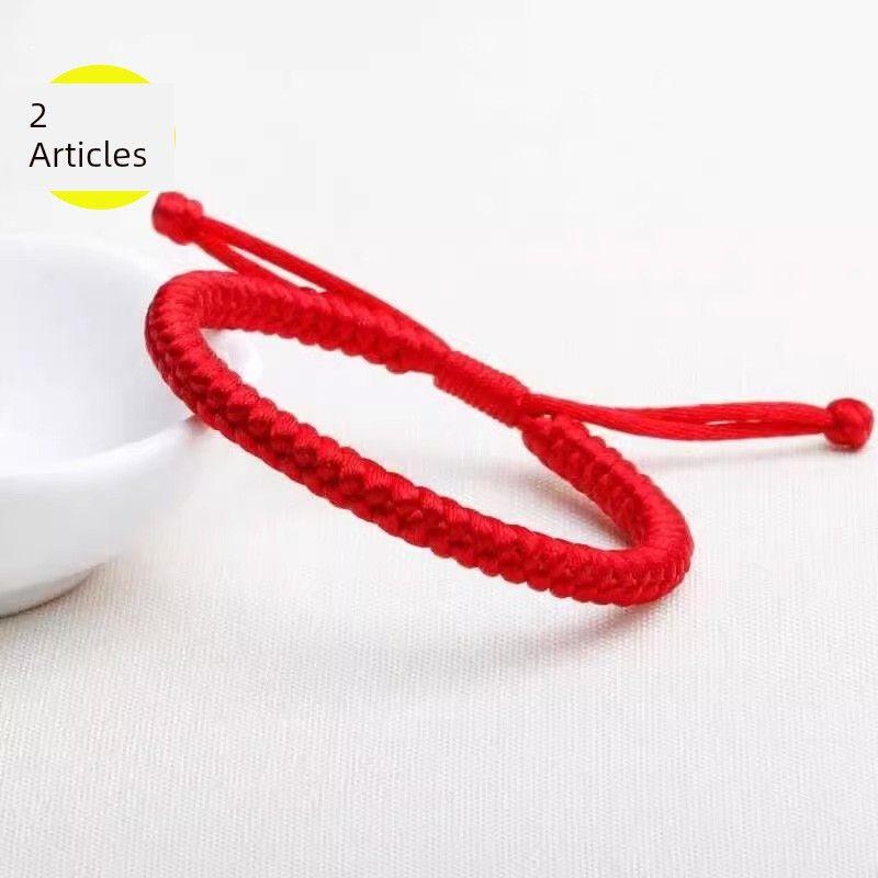 

Узел Дордже Вечеринка по случаю дня рождения Слинг для переноски ребенка Ручной работы Месячный ребенок для детей и малышей Красная веревка Новорожденный Красный браслет 8cm [2] Red handmade diamond knot