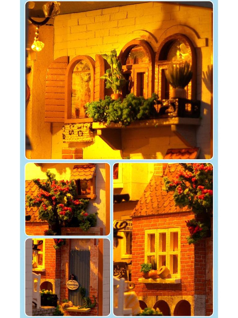 Tianyu 3D DIY Luminous Book Nook: Creative Handmade Model