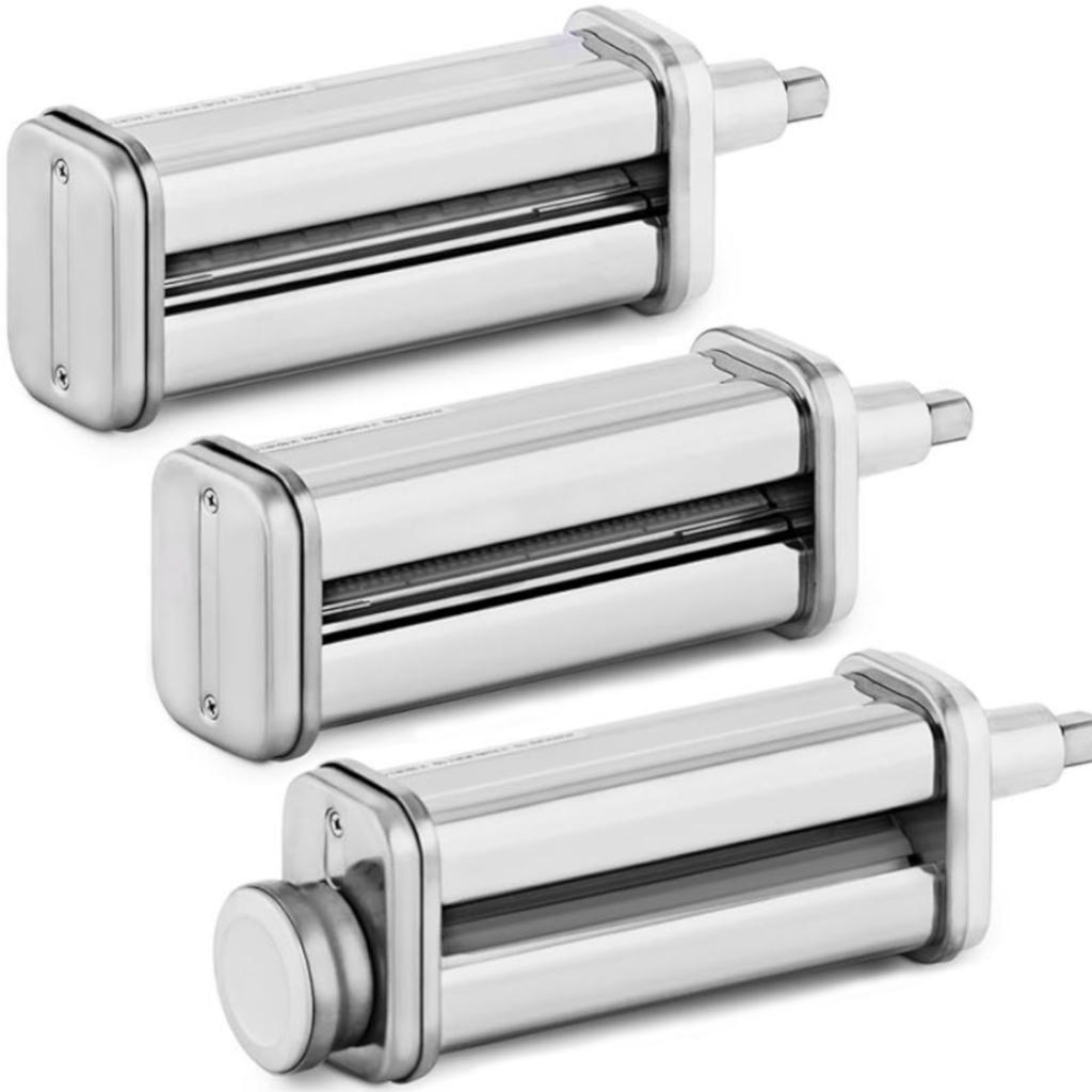 Pasta-, Lasagne-, Fettuccine- und Spaghetti-Aufsätze für Planetenrührmaschinen RCPM71D und RCPM71C (3 Stück)