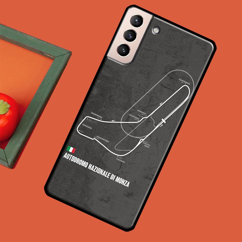 Formula 1 F1 Racing Circuit Case For Samsung Galaxy S23 S22 Ultra S20 FE S21 Ultra Note 20 S8 S9 S10 Note 10 Plus Coque