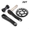 Ultralight Children's Bicycle Crank 110mm 127mm 140mm 150mm 155mm 160mm Crankset for Kid Support 7-12 Speed Bike Accessories
