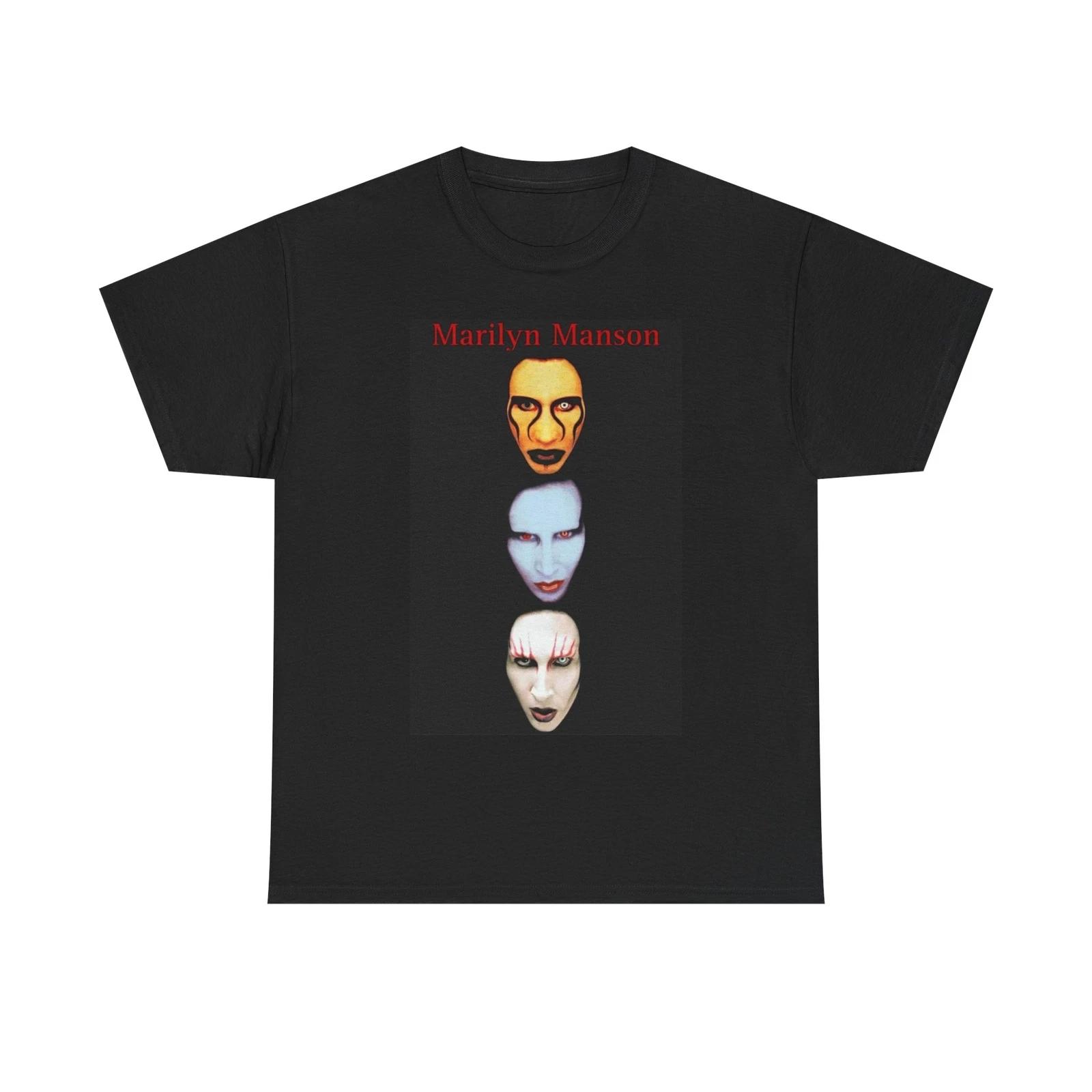 Men s and Women s T-shirts Marilyn Manson M