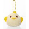 IWAYA Piyorin Nagoya Cochin Chick Plush Mascot ST Mark Certified 6cm Keychain Toy for Ages 6 and Up
