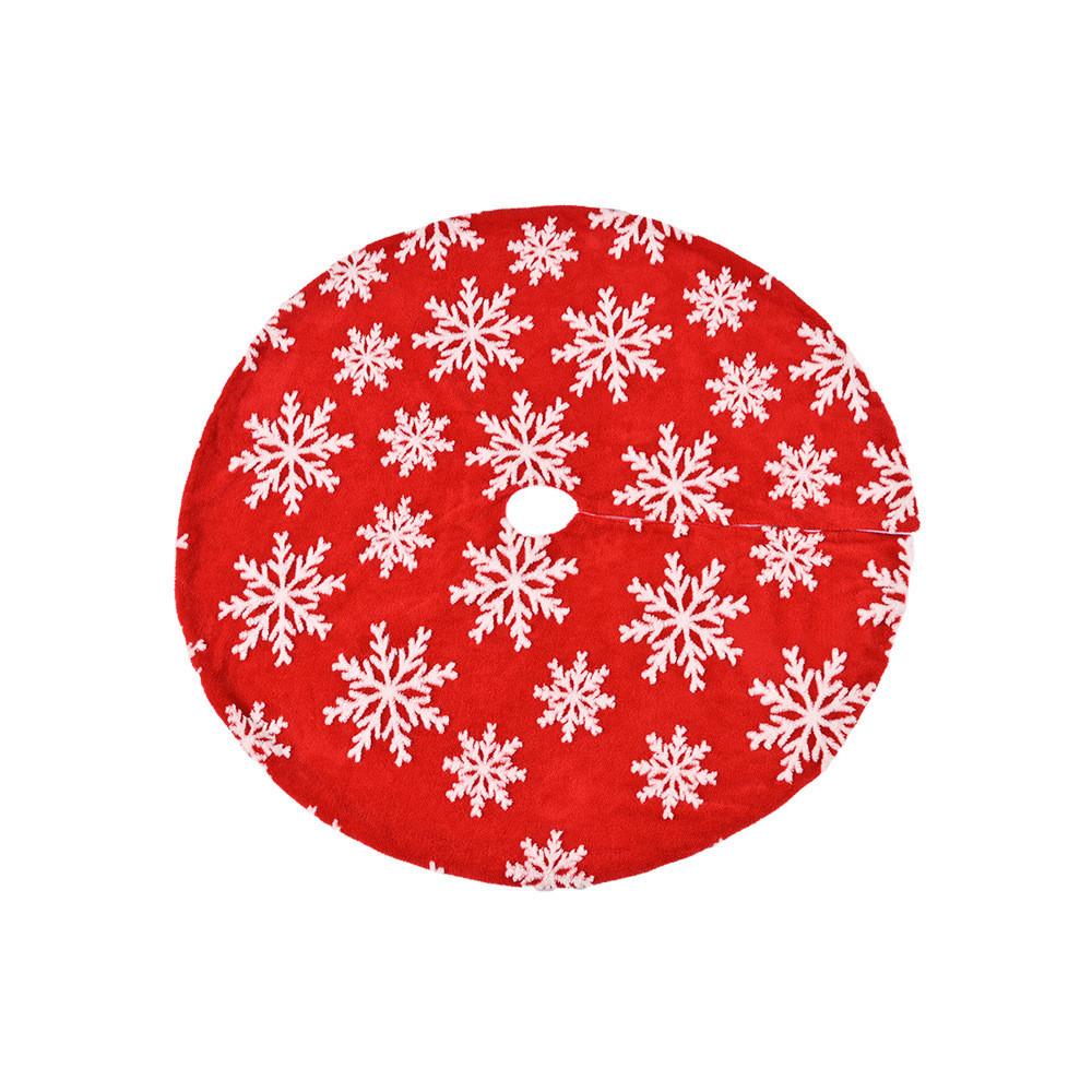 

Классическая плюшевая черная юбка для рождественской елки, идеально подходящая для создания праздничной атмосферы StyleC