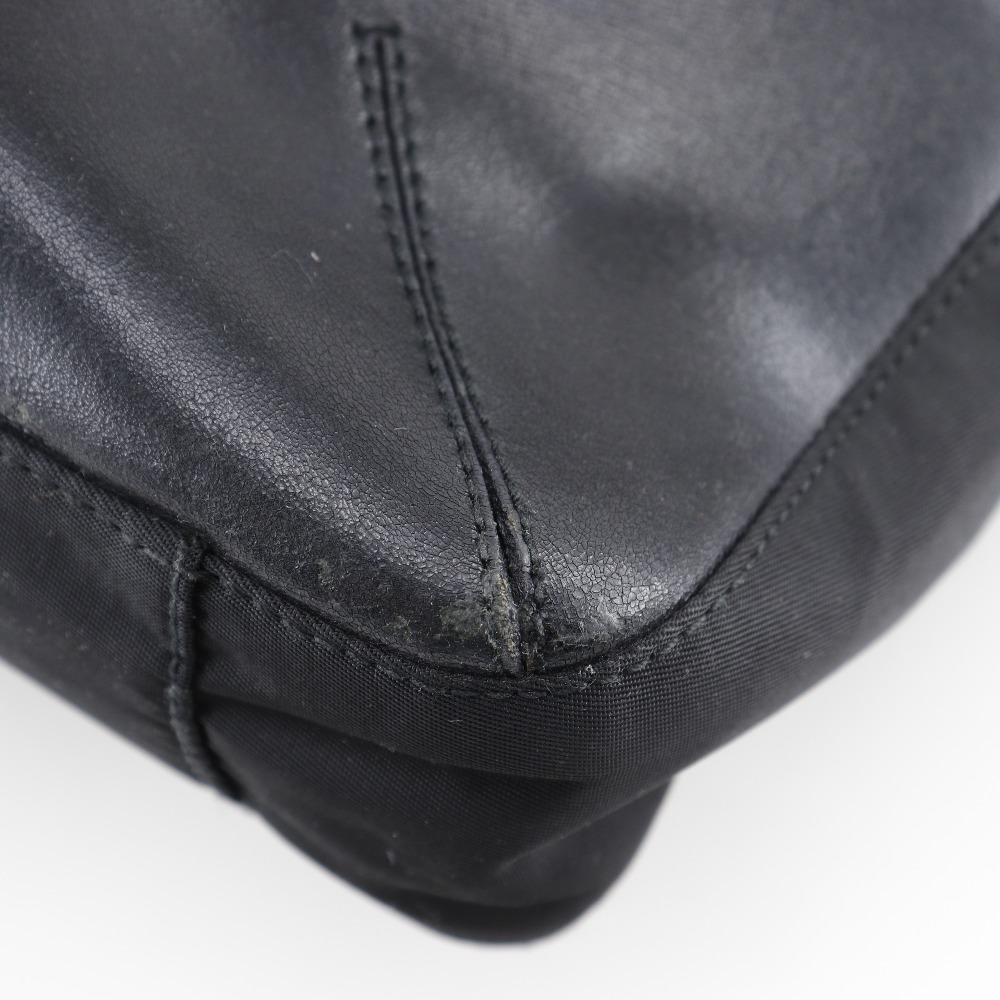 Prada Tote Bag Black Nylon Women Used