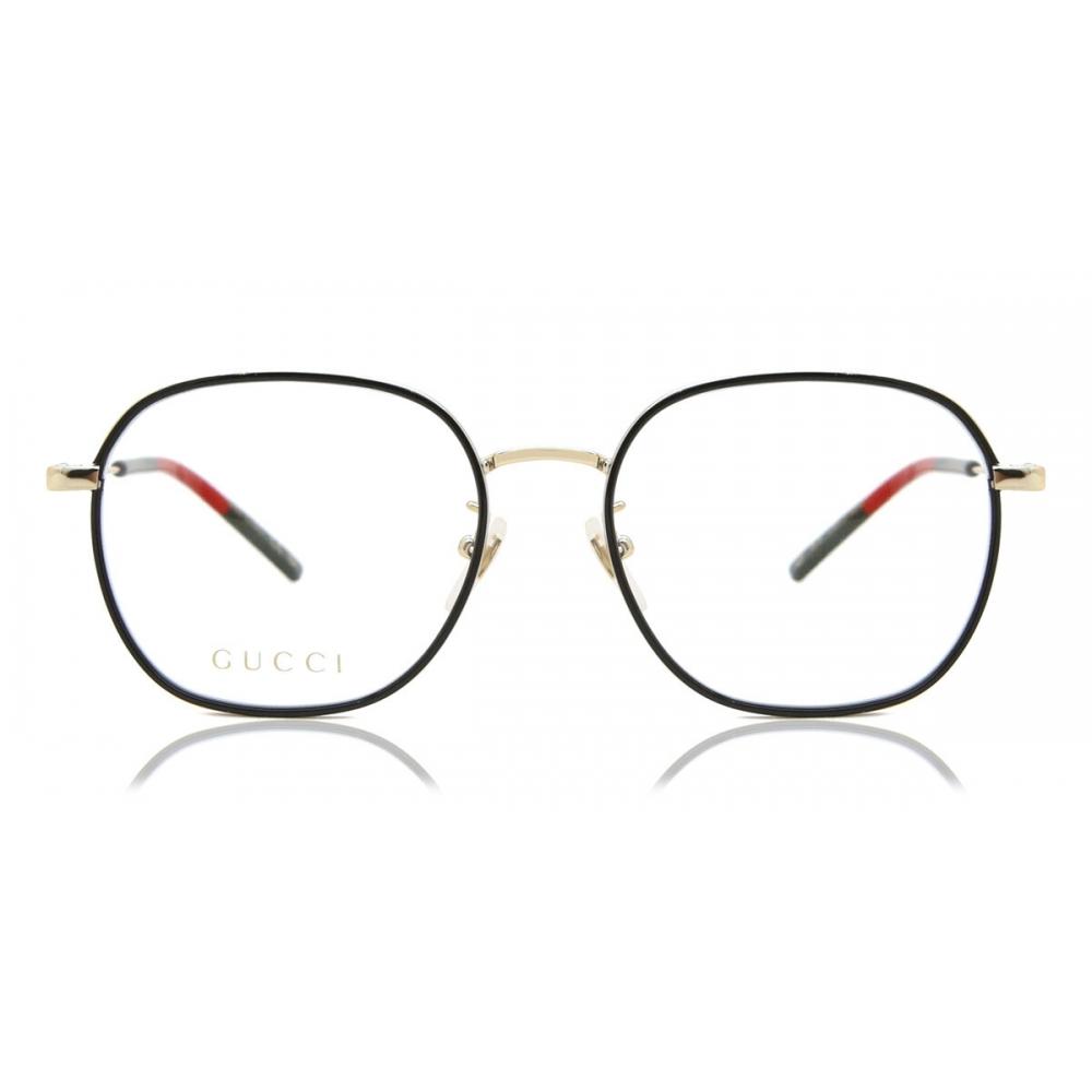 

Gucci Gg1198oa Asian Fit 001 Unisex Eyeglasses Black Gold/53