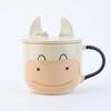 LocknLock Cute Cow Ceramic Phone Holder Mug