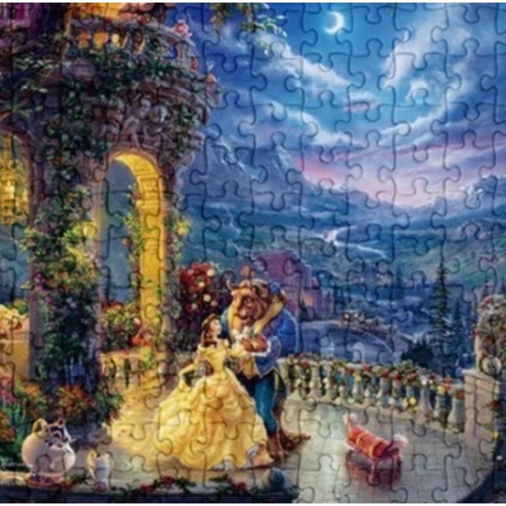 Thomas Kinkade Disney Die Schöne und das Biest Puzzle