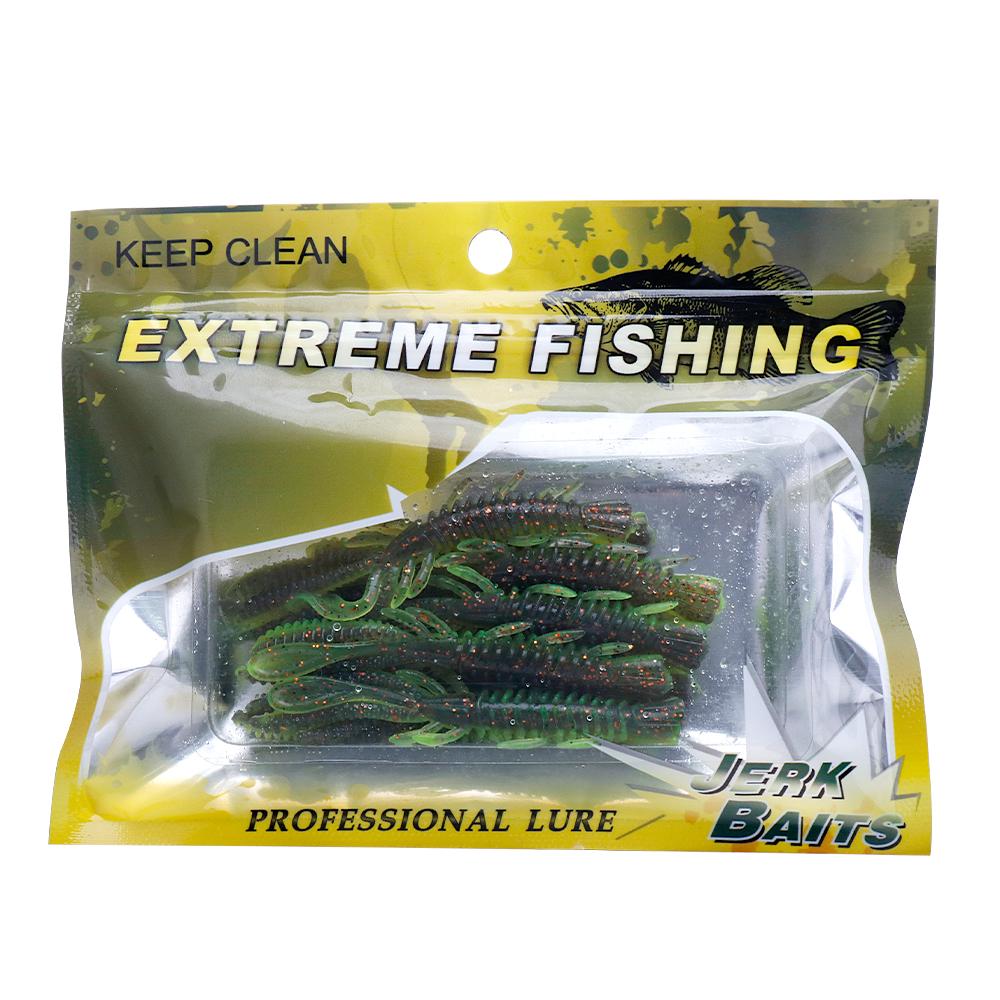 

5/6/7см Пластиковая Мягкая Приманка Для Щуки Форели Окуня 10шт Смешанных Цветов В Пакете Свимбейты Искусственная Креветка Силиконовая Приманка 10pcs 5cm 1g