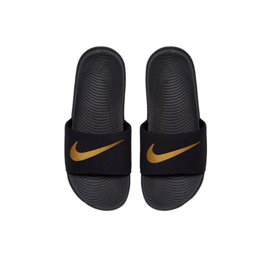 Nike Kawa Slide GS Black Gold 819352-003