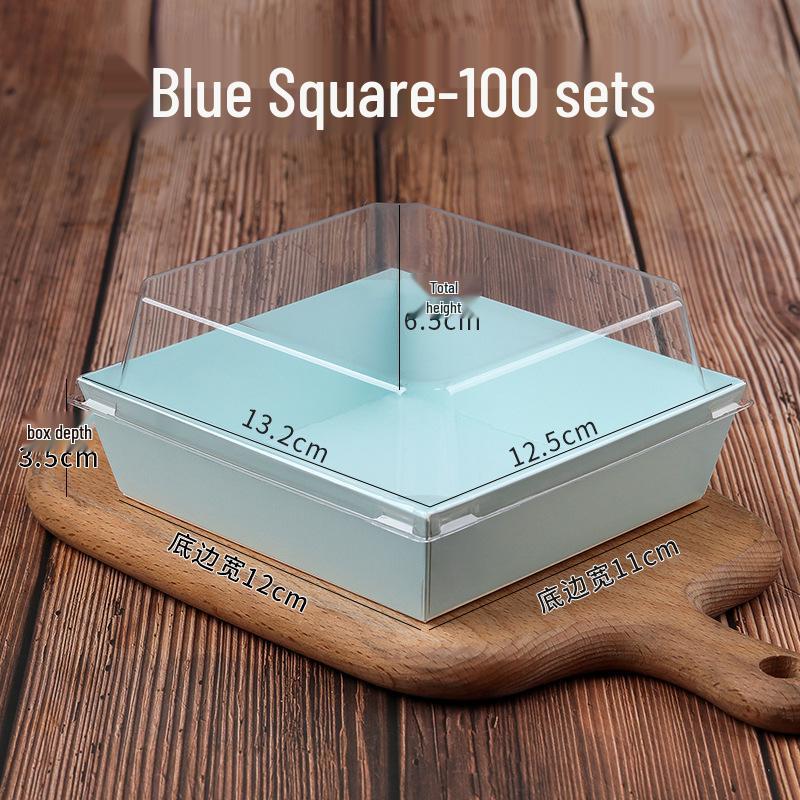 Rousong Xiaobei Pastry Box: Oil-Proof Takeout Container for Desserts, Snow Mei Niang, Puffs, and Cake Rolls.