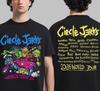 Circle Jerks 2026 Welttournee Pizz Hot Rod Merch Doppelseitiges T-Shirt Unisex T-Shirt