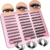 Lashie - Set: Curl Multipack False Eyelashes Cluster (Various Designs)
