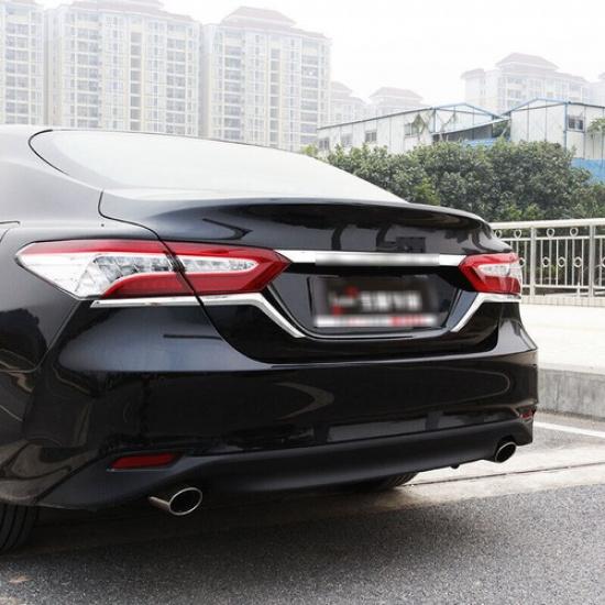 For Toyota Camry 2018-2023 Chrome Exterior Rear Lamp Taillight Strip Trim 4pcs