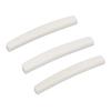 3PCS Electric Guitar Nut 6 Strings Electric Guitar Arc Preslotted Bone Replacement