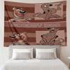 Scooby-Doo Print Tapestry, Backdrop, Easy Setup, Ideal for Bedroom, Office & Living Room, with Aesthetic Wall Hanging Decor.