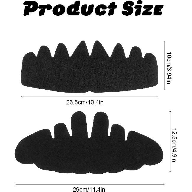 10Pcs Baseball Caps erts Hat Shaper erts Shapers Liner Washable Reble Hat Support Brim for Baseball Sports Cap