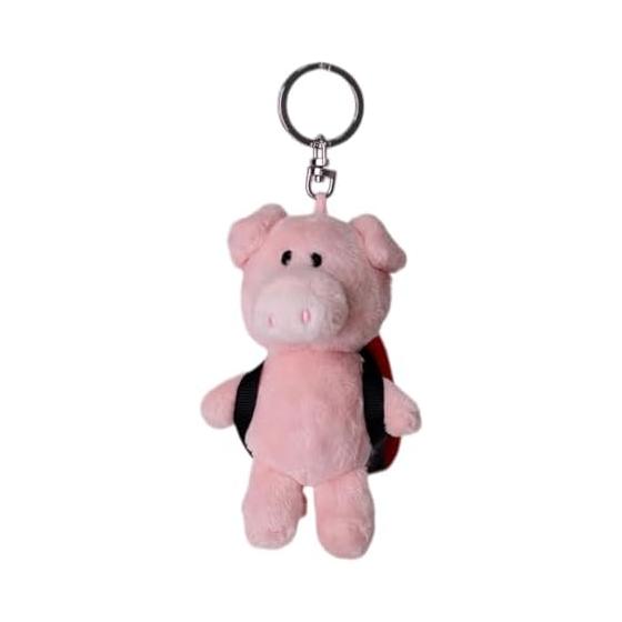 [Niki] OUTDOOR PRODUCTS Keychain Pink Pig 10cm Backpack Orange Kids W4 x D6 x H10cm
