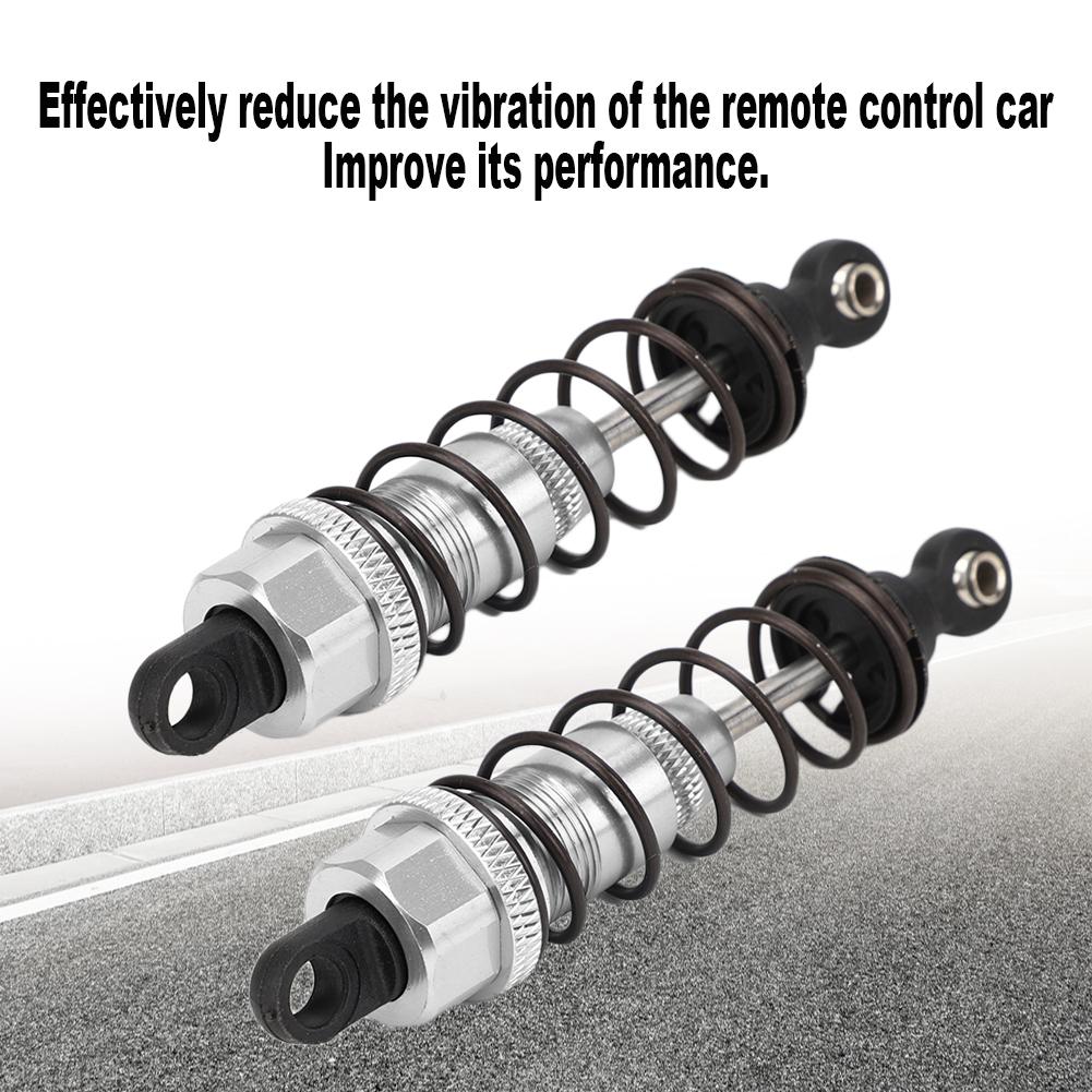 RC Front Shock Damper Fit for WLtoys K949 1 10 Remote Control Off Road Car Upgrade Parts(Silver K949 010S )