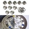 Titanium Motorcycle 4.5-5.2mm Brake Disc Floating Bobb Circlip for Honda CBR600RR CBR1000RR 2004-2018 CB500X CBR500R 2013-18