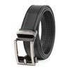 [Forecast] Leather Belt for Work, Casual, Business, Genuine Leather Automatic Belt with Auto-Lock Function, 35mm Width, Fits Waist Up To 106cm,