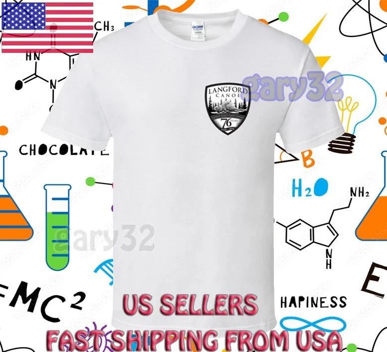 

NEW SHIRT LANGFORD CANOE COMPANY RACING LOGO T shirt FUNNY USA SIZE S-5XL 2XL