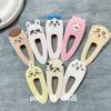 Chiikawa Acryl Entenschnabel Haarspangen Kawaii Usagi Hachiware Cartoon Seitenpony Spangen Mädchen Tägliche Haaraccessoires