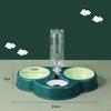 cat and dog Automatic Gravity Waterer Big Capacity with Detachable Double Bowls for Travel