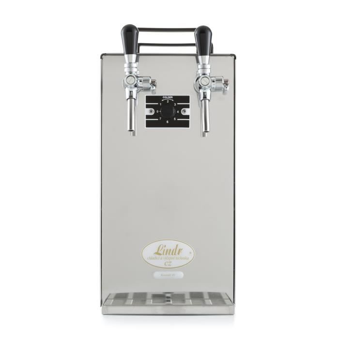 Tireuse a biere - Kontakt 40 machine a biere, pompe a biere 2 lignes, 50 l-h, adaptateur 5 litres, tête de robinet panier