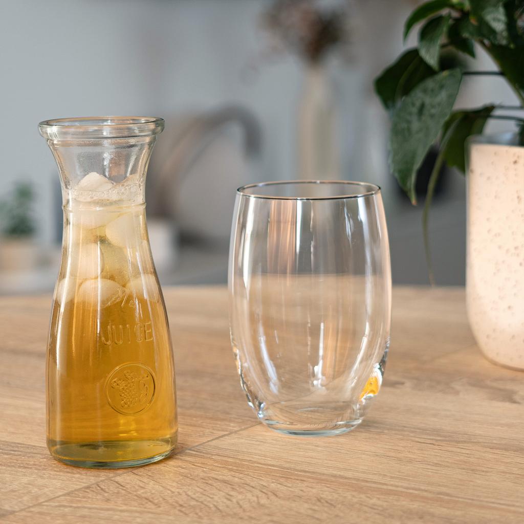 KADAX Glass Water Carafe Glass Pitcher Juice Wine Lemonade Beverages