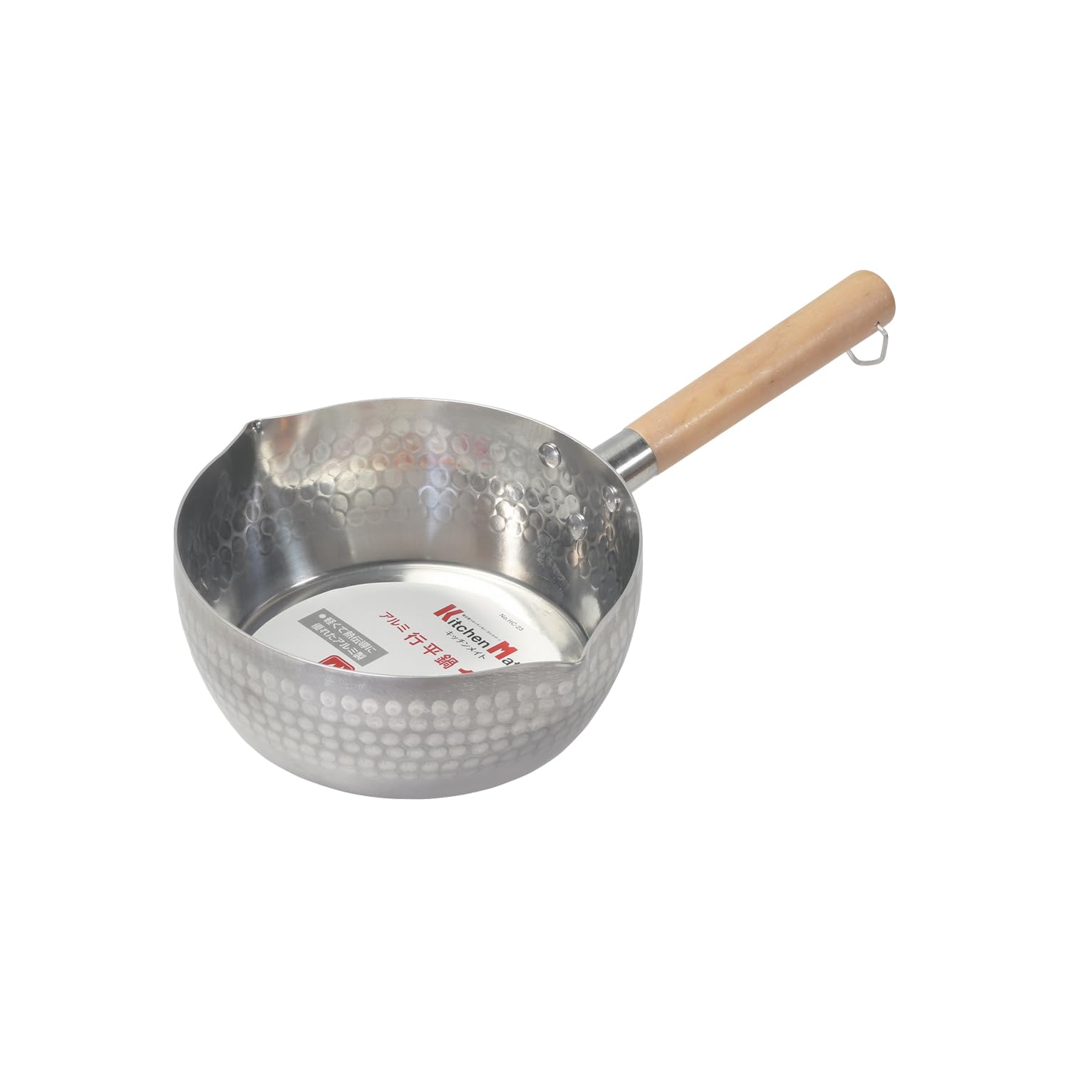 

Pearl Metal Yukihira Yukihira For Gas Fire Made of Natural Wood Kitchen Mate Pot, Pot, Pot, 18cm, Only, Aluminum, Handle, HC-23