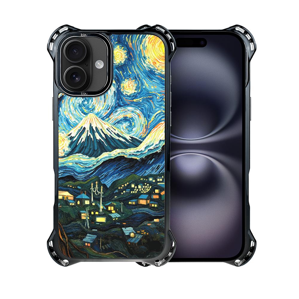 Etui Iphone 16 Ibizu Dropguard Ultra Z Magsafe, Van Gogh, Gwieździsta Noc
