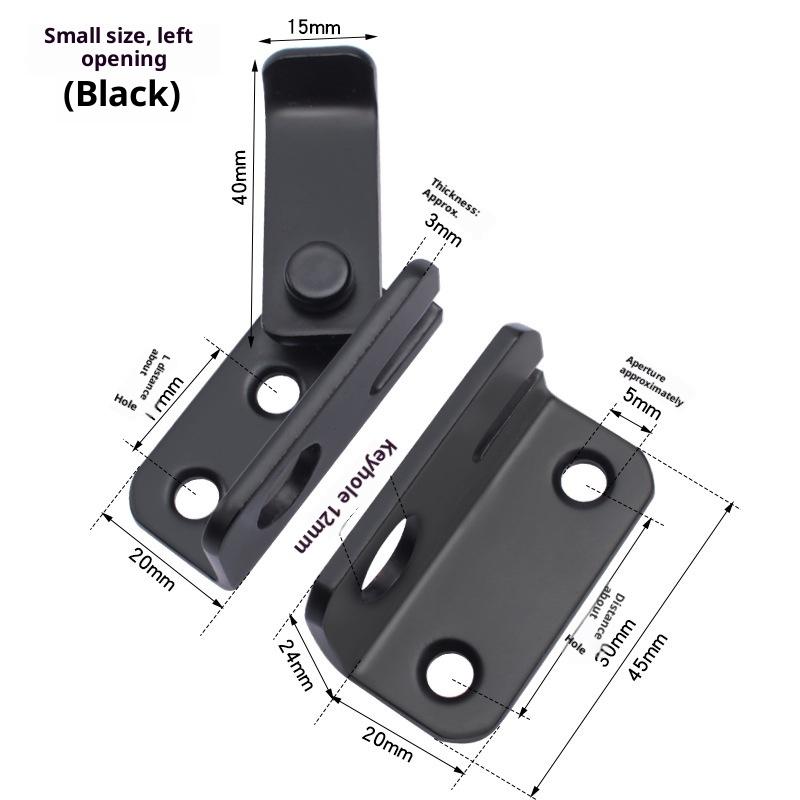 Stainless Steel Bolt Latch Door Bolt Hasp Home Hardware