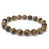 Yellow Tiger Eye Gemstone Bracelet 7.5" , Handmade Beads Bracelet, Unisex Gift, Stretchable Bracelet, July Birth-Month Jewelry CSB-44