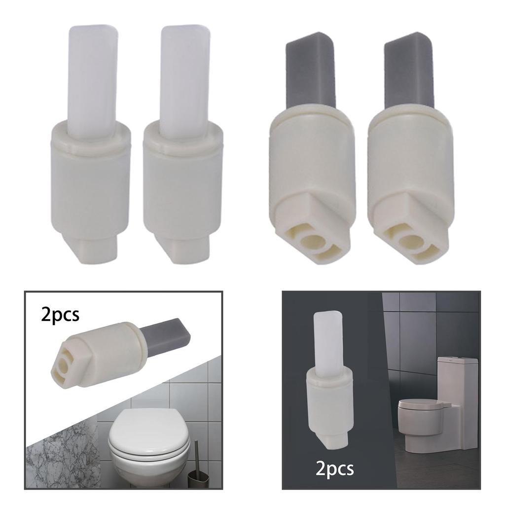Universal Toilet Swivel Damper PP Soft Close Hydraulic Buffer Noise Reduction for Bathroom Toilet Lid