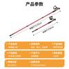 2-Pack Lightweight Aluminum Hiking Poles Adjustable Trekking Sticks Mountain Climbing Backpacking